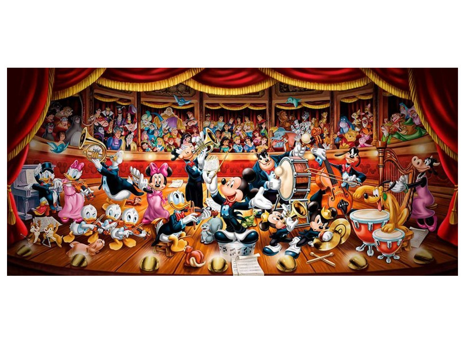 CLEMENTONI Puzzle Disney orchestr 13200 dílků