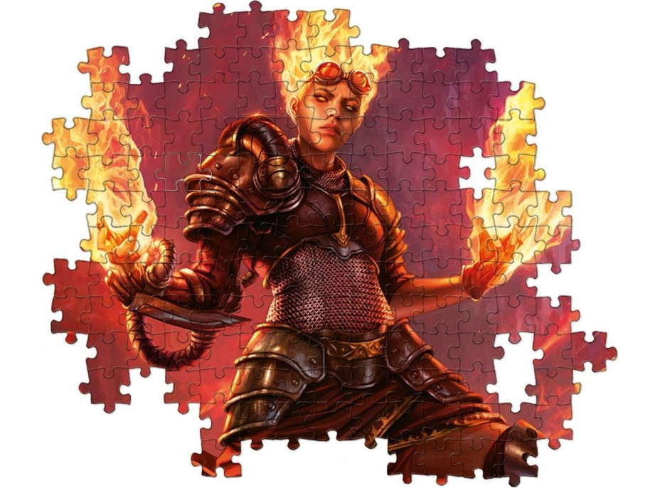 CLEMENTONI Puzzle Magic The Gathering: Oheň 1000 dílků