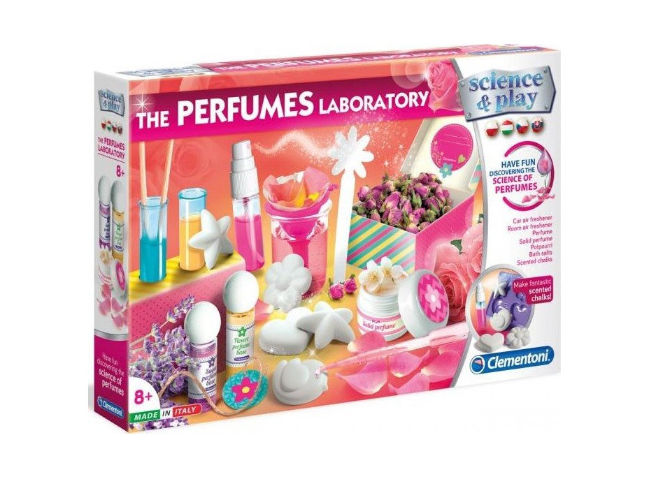 CLEMENTONI Science&Play: Laboratoř na výrobu parfémů