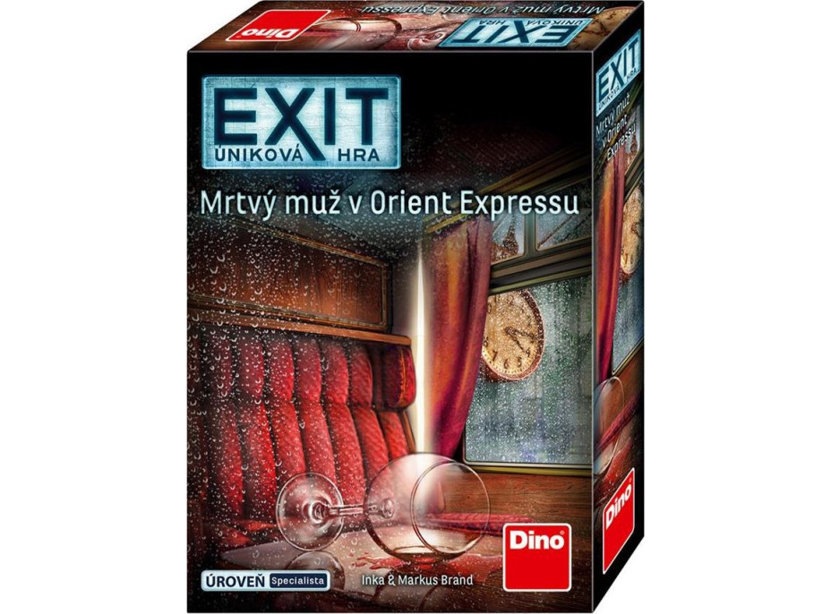 DINO EXIT Úniková hra: Mrtvý muž v Orient Expressu