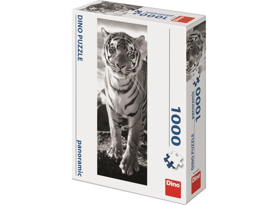 DINO Vertikální puzzle Tygr 1000 dílků