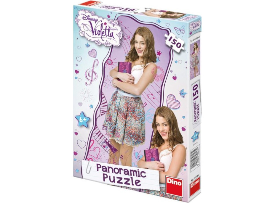 DINO Vertikální puzzle Violetta 150 dílků