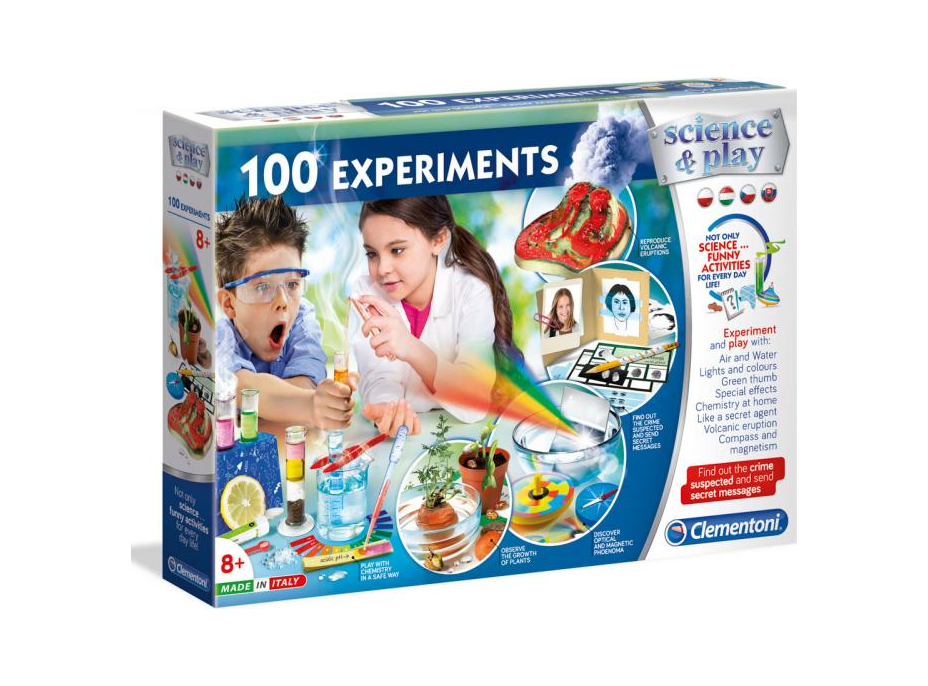 CLEMENTONI Science&Play: 100 vědeckých experimentů