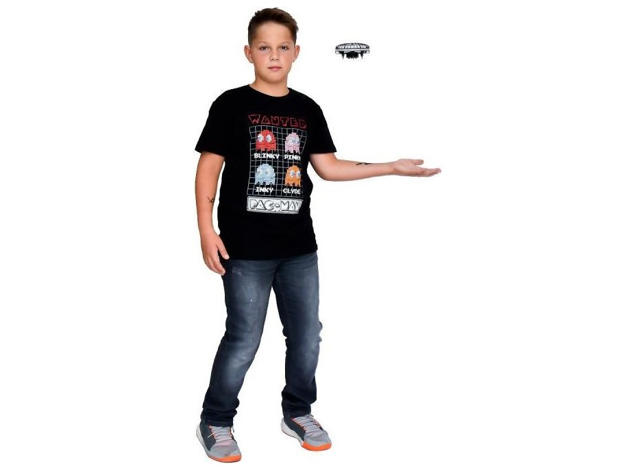 MAC TOYS Létající ufo - černé