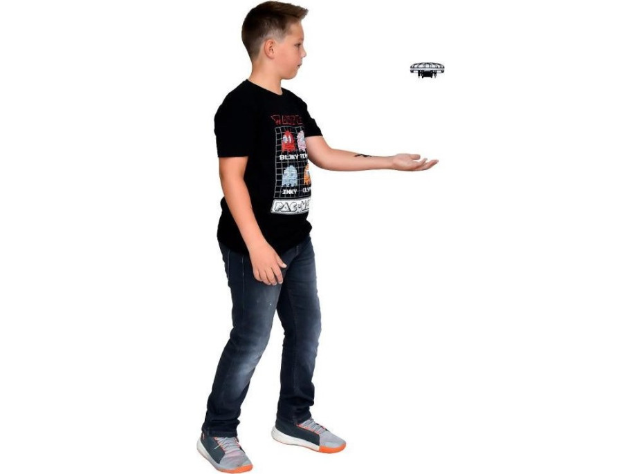 MAC TOYS Létající ufo - černé