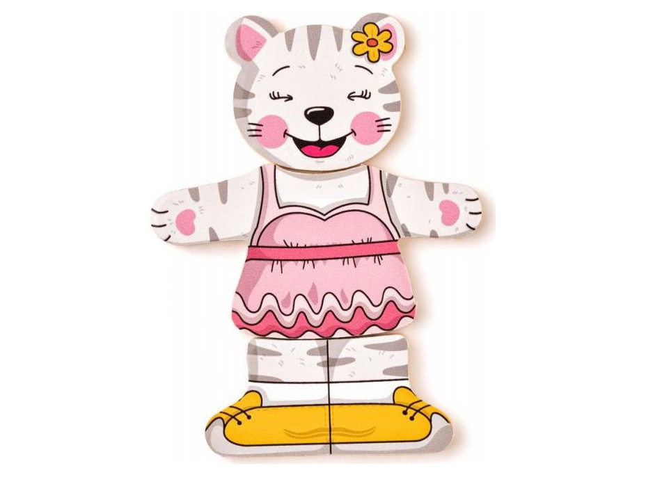 WOODY Oblékání - Kočička