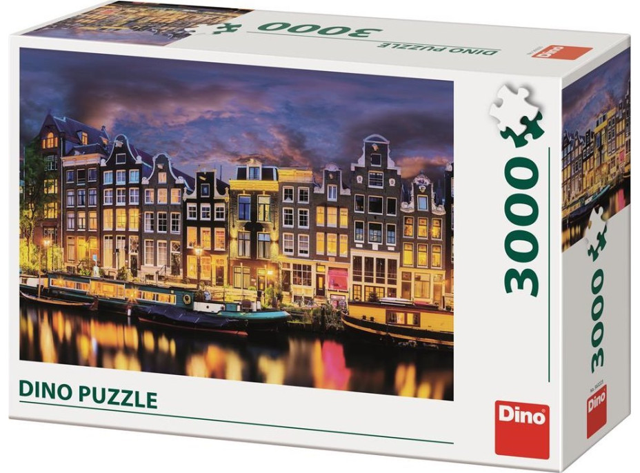 DINO Puzzle Amsterdam 3000 dílků