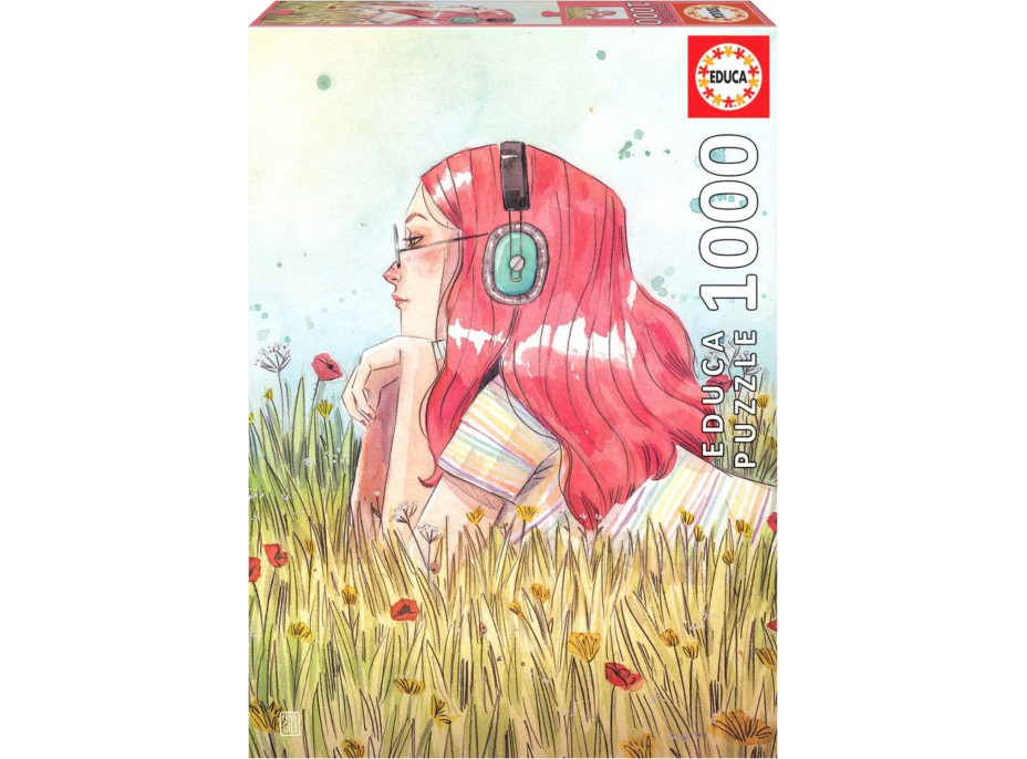 EDUCA Puzzle Červen 1000 dílků