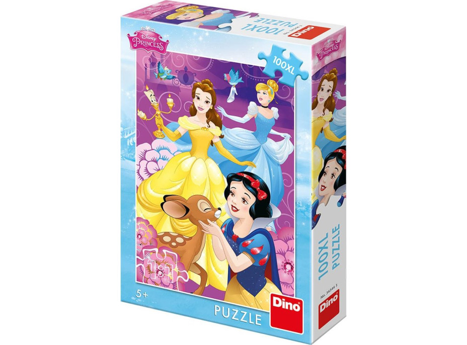 DINO Puzzle Disney princezny XL 100 dílků