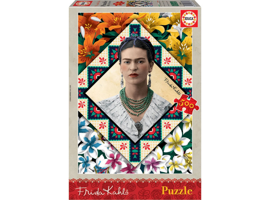 EDUCA Puzzle Frida Kahlo 500 dílků