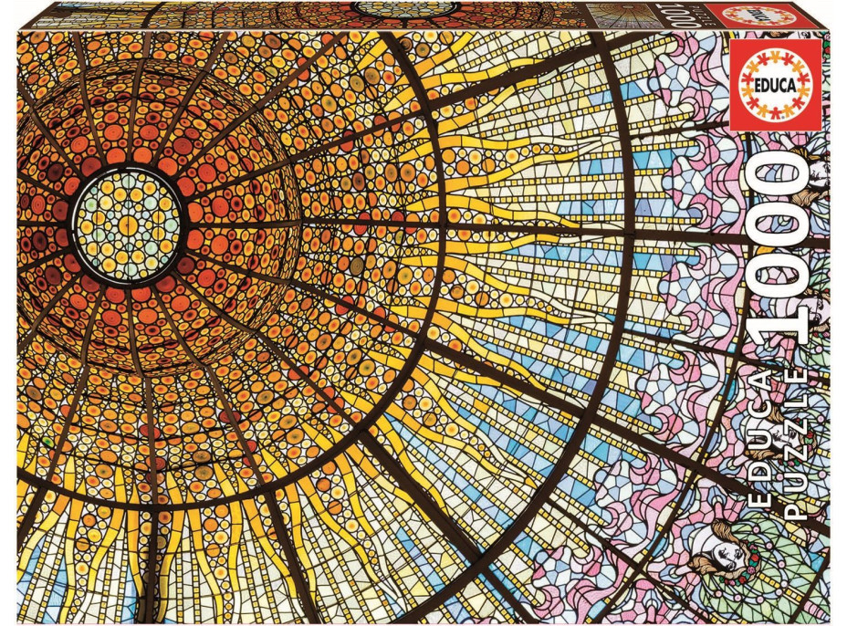 EDUCA Puzzle Palác katalánské hudby, Barcelona 1000 dílků
