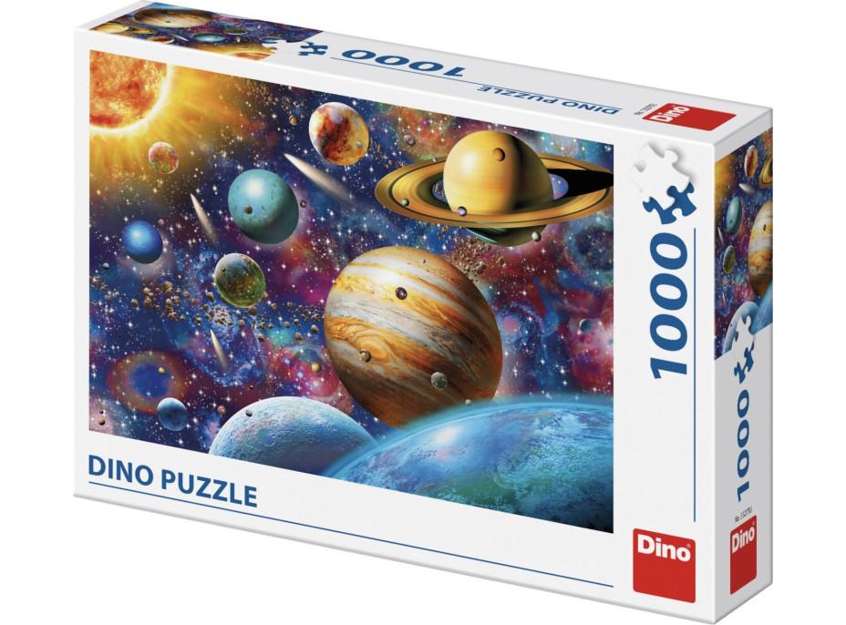 DINO Puzzle Planety Sluneční soustavy 1000 dílků