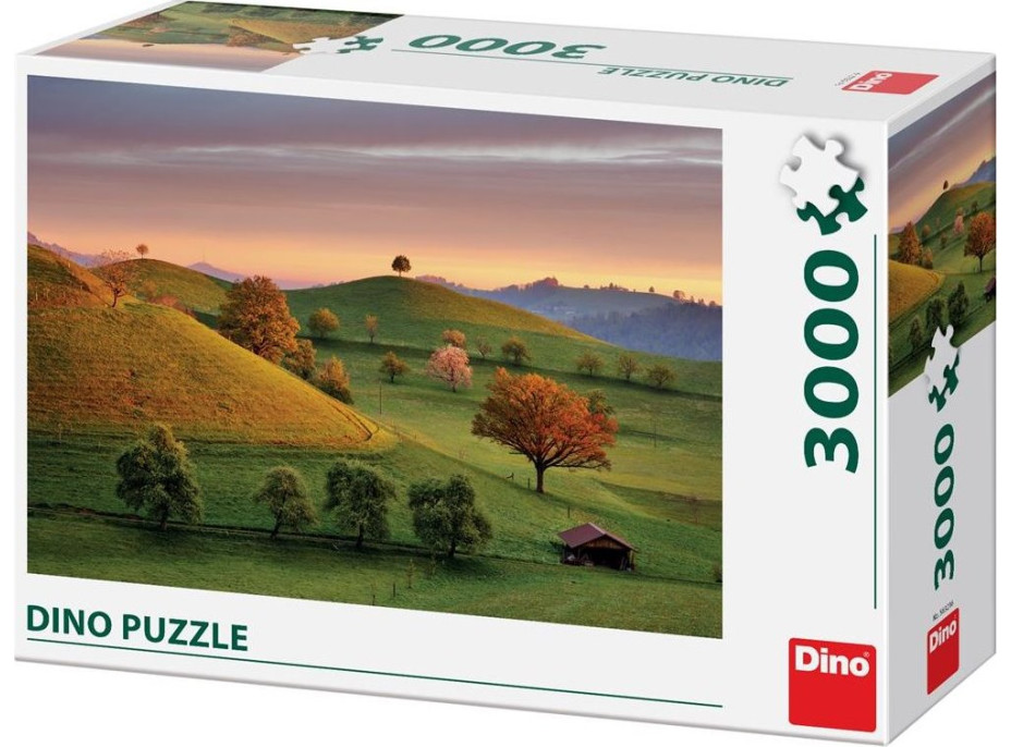 DINO Puzzle Pohádkový východ slunce 3000 dílků
