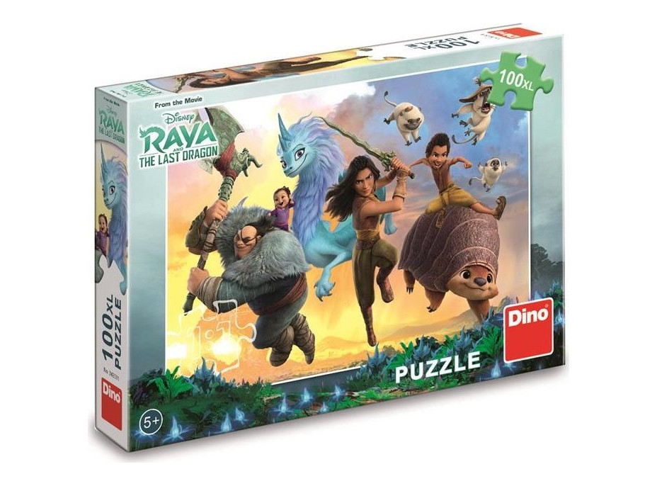 DINO Puzzle Raya XL 100 dílků