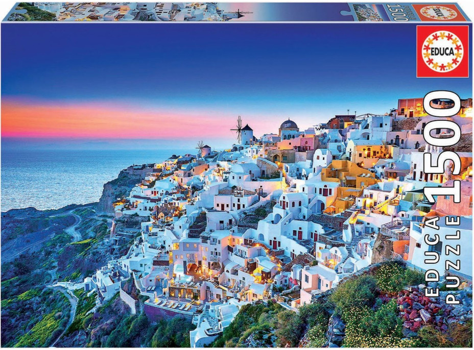 EDUCA Puzzle Santorini 1500 dílků