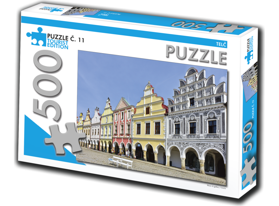 TOURIST EDITION Puzzle Telč 500 dílků (č.11)