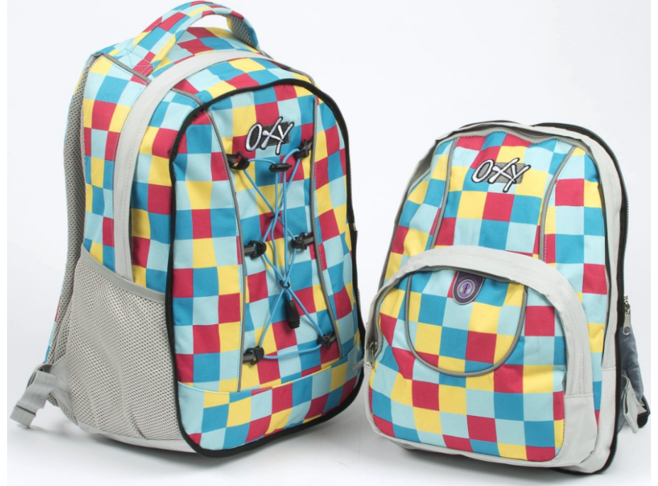 OXYBAG Studentský batoh OXY Cool Cubes