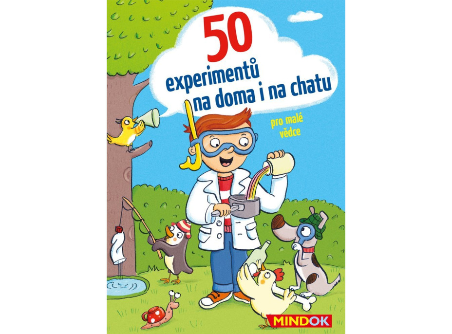 MINDOK 50 experimentů na doma i na chatu