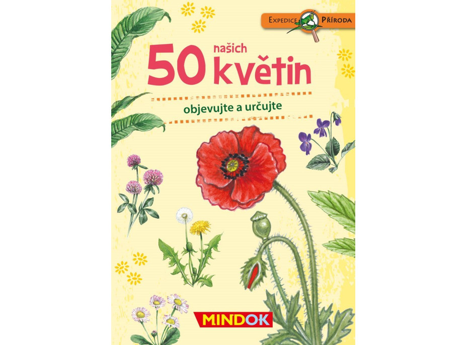 MINDOK Expedice příroda: 50 našich květin