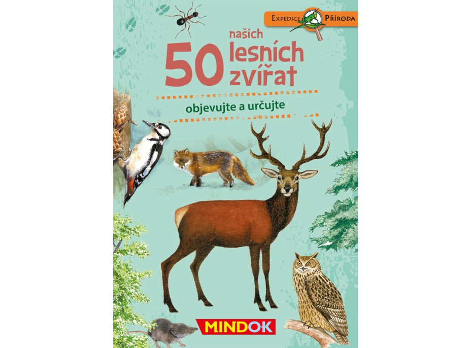 MINDOK Expedice příroda: 50 našich lesních zvířat
