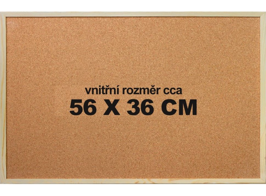 Korková podložka pod puzzle 56x36cm