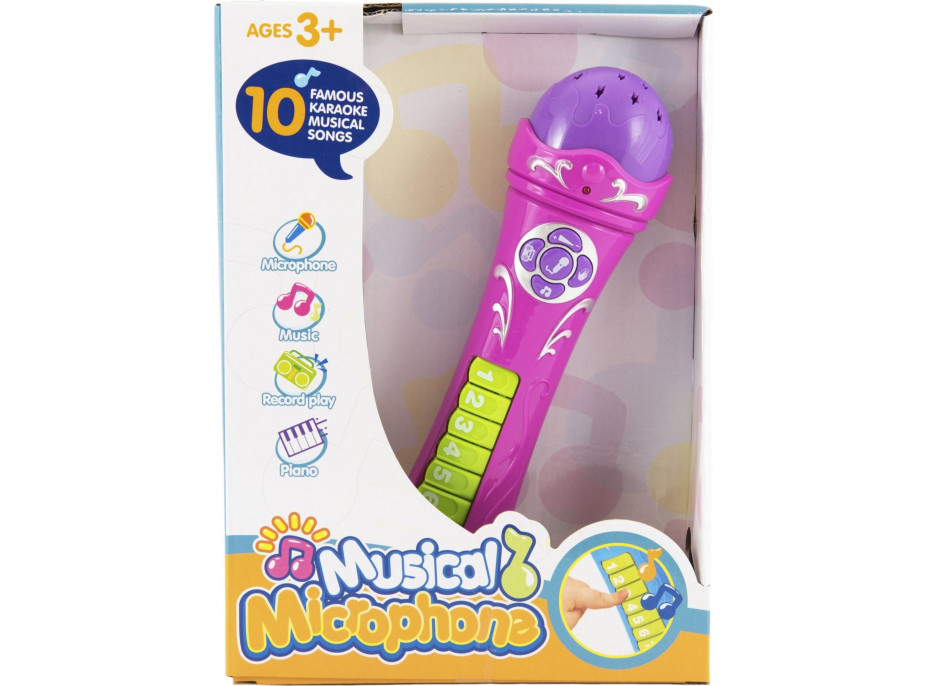 TEDDIES Mikrofon s písničkami