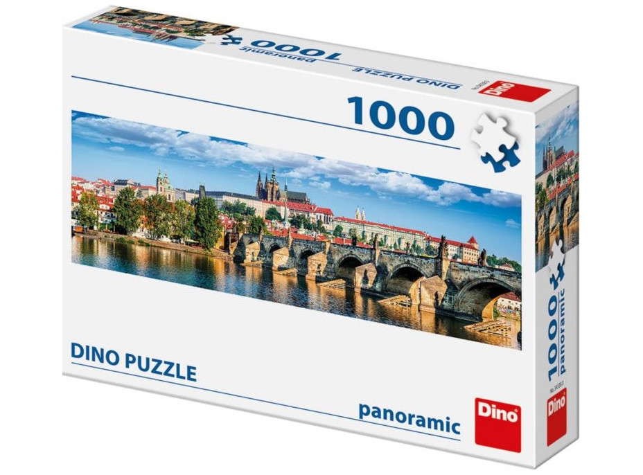 DINO Panoramatické puzzle Pražský hrad, Česká republika 1000 dílků