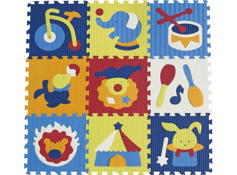 BABY GREAT Pěnové puzzle Cirkus SX (30x30)