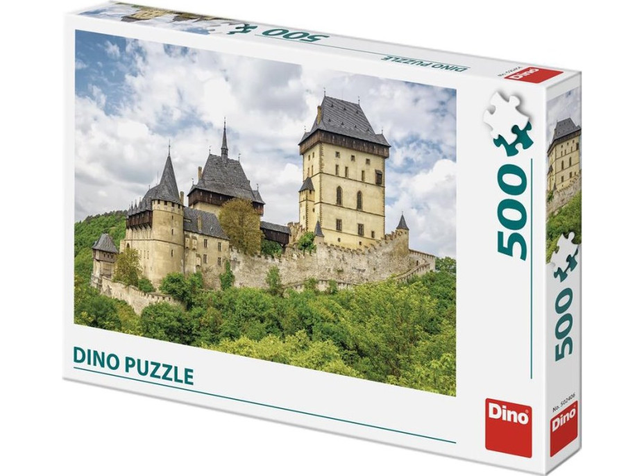 DINO Puzzle Hrad Karlštejn, Česká republika 500 dílků