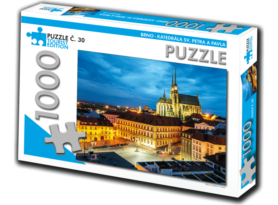 TOURIST EDITION Puzzle Katedrála sv. Petra a Pavla, Brno 1000 dílků (č.30)
