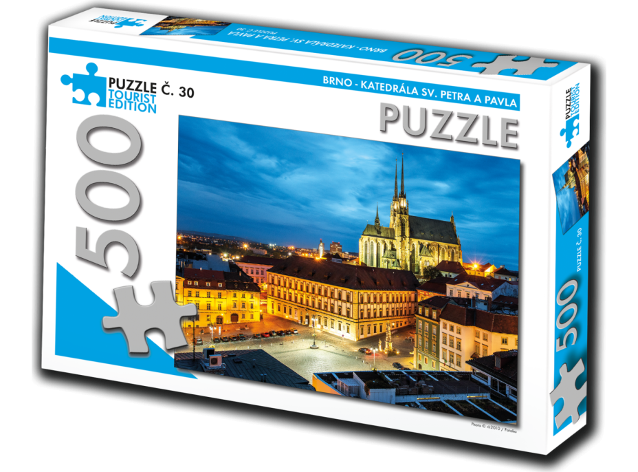TOURIST EDITION Puzzle Katedrála sv. Petra a Pavla, Brno 500 dílků (č.30)