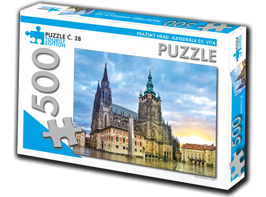 TOURIST EDITION Puzzle Katedrála sv. Víta, Praha 500 dílků (č.28)