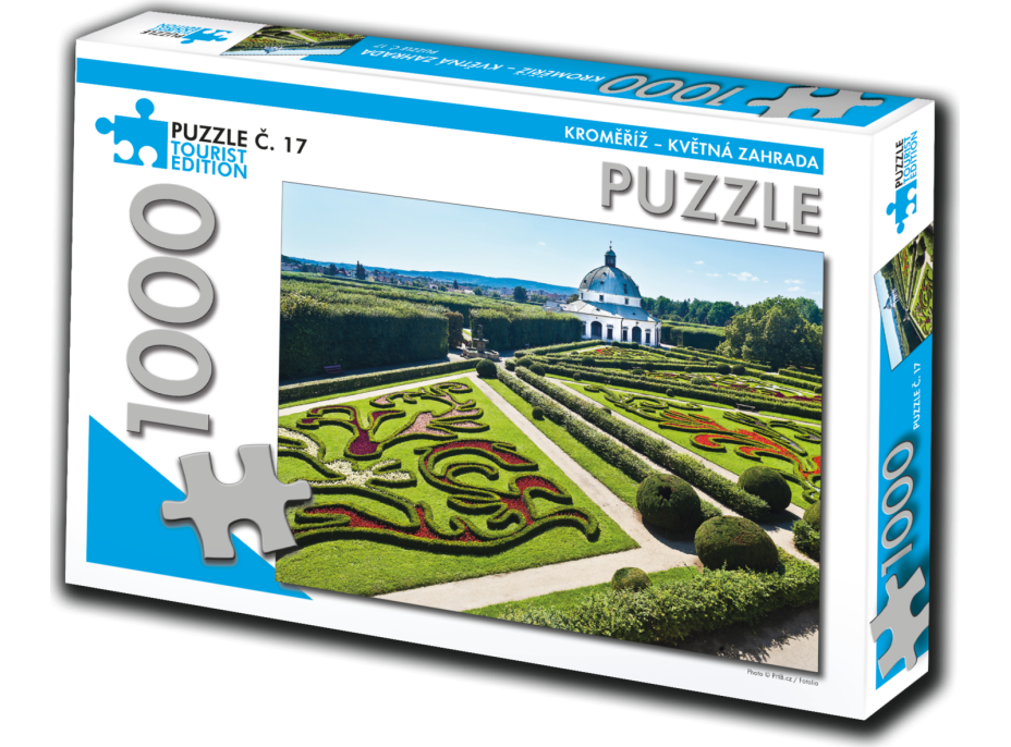 TOURIST EDITION Puzzle Kroměříž - Květná zahrada 1000 dílků (č.17)