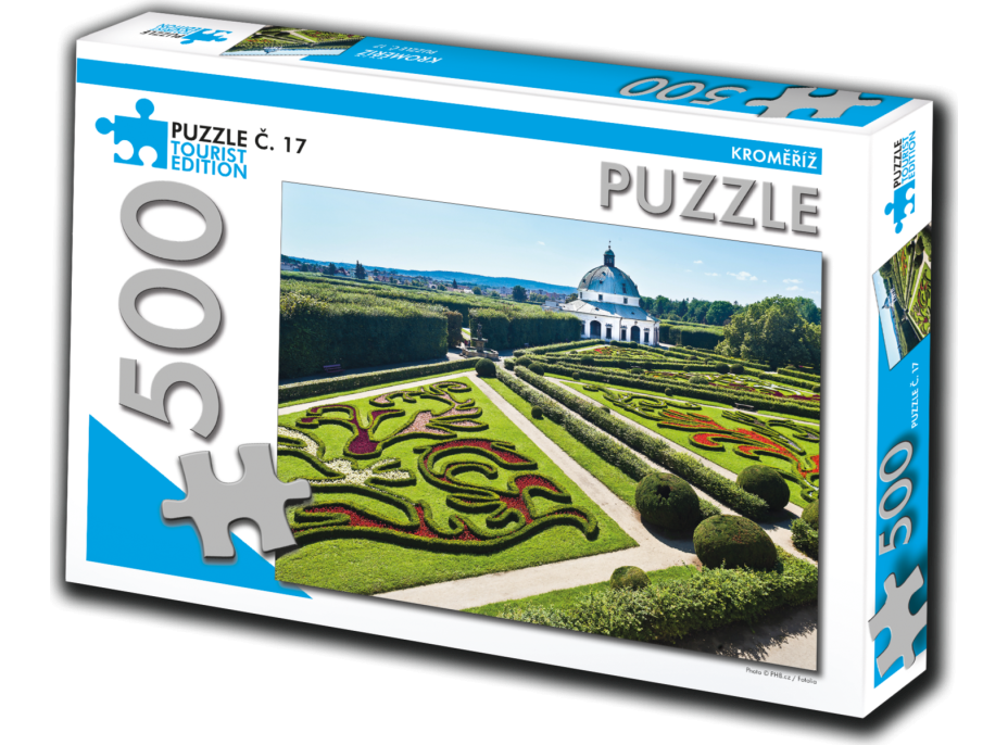 TOURIST EDITION Puzzle Kroměříž - Květná zahrada 500 dílků (č.17)