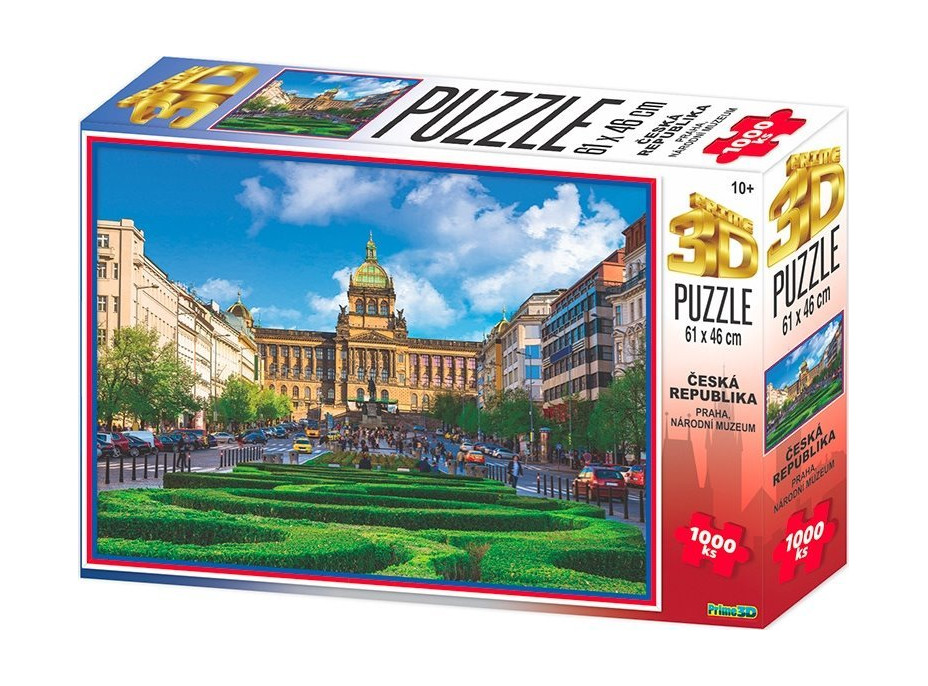 PRIME 3D Puzzle Národní muzeum, Praha 3D 1000 dílků