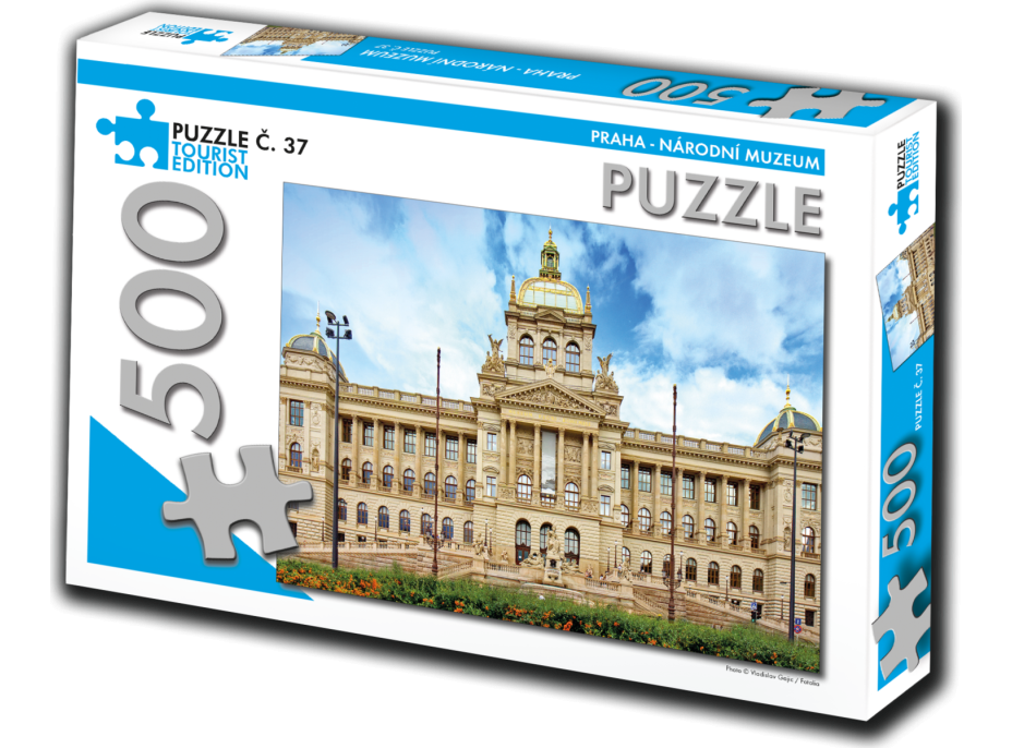 TOURIST EDITION Puzzle Národní muzeum, Praha 500 dílků (č.37)