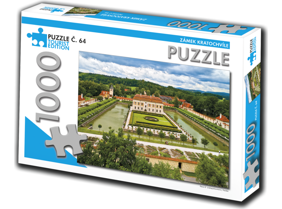 TOURIST EDITION Puzzle Zámek Kratochvíle 1000 dílků (č.64)