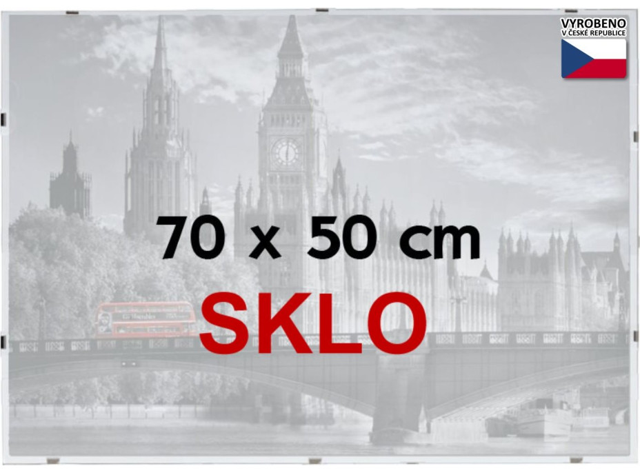 BFHM Rám na puzzle Euroclip 70x50cm (sklo)