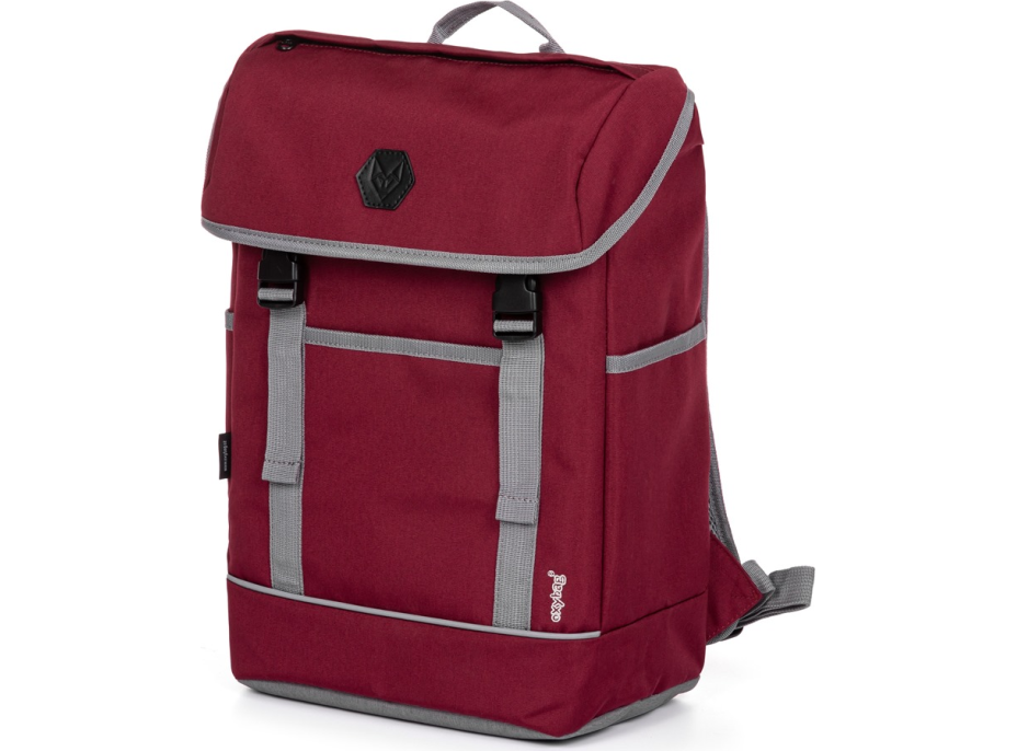 OXYBAG Studentský batoh Urban Bordo