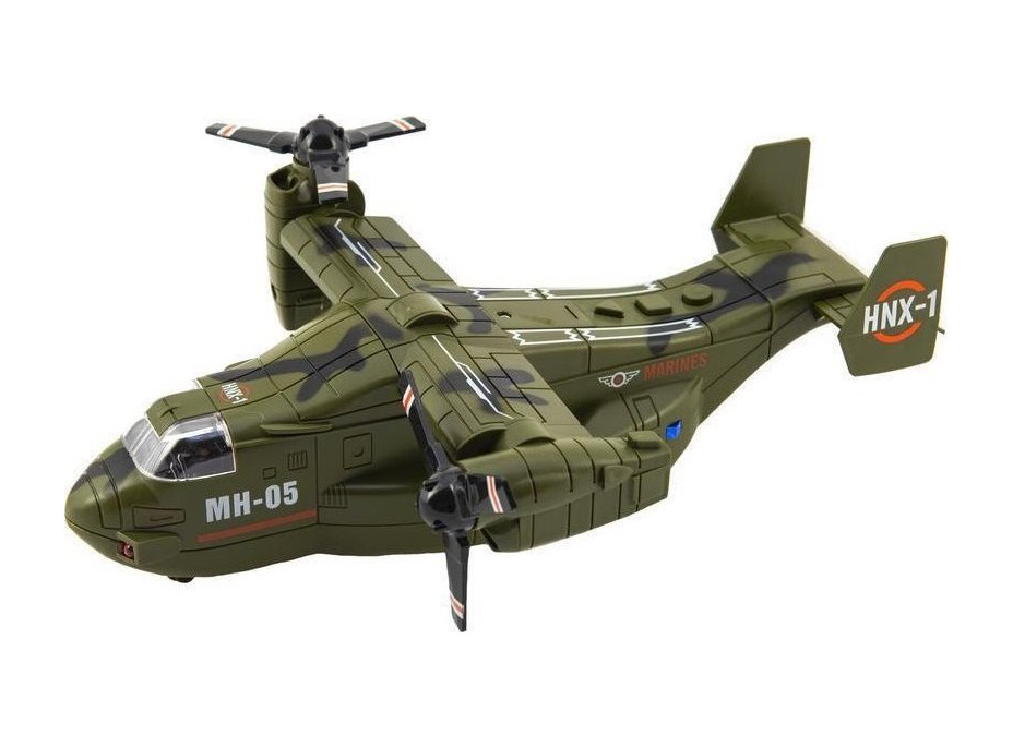 TEDDIES Vojenské letadlo MH-05 26cm