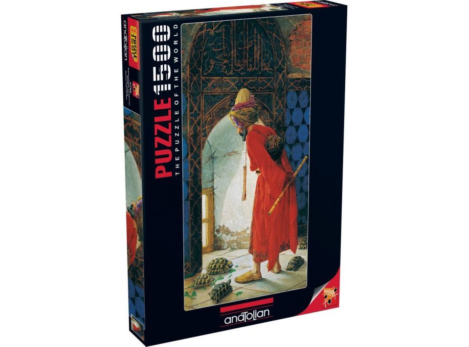 ANATOLIAN Vertikální puzzle Cvičitel želv 1500 dílků