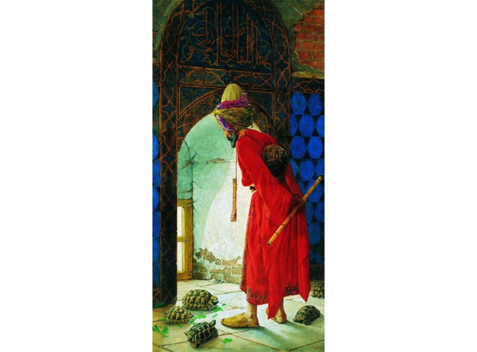 ANATOLIAN Vertikální puzzle Cvičitel želv 1500 dílků