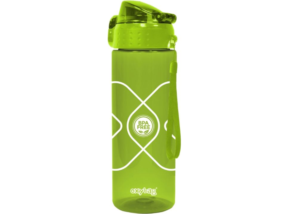 OXYBAG Láhev na pití Tritan zelená 600 ml