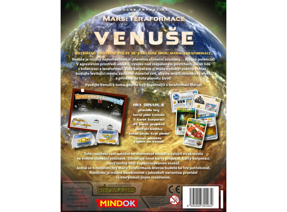 MINDOK Mars: Teraformace - Venuše (rozšíření)