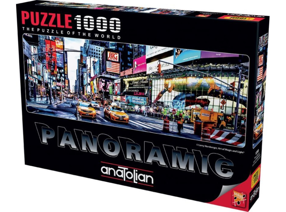 ANATOLIAN Panoramatické puzzle Times Square 1000 dílků