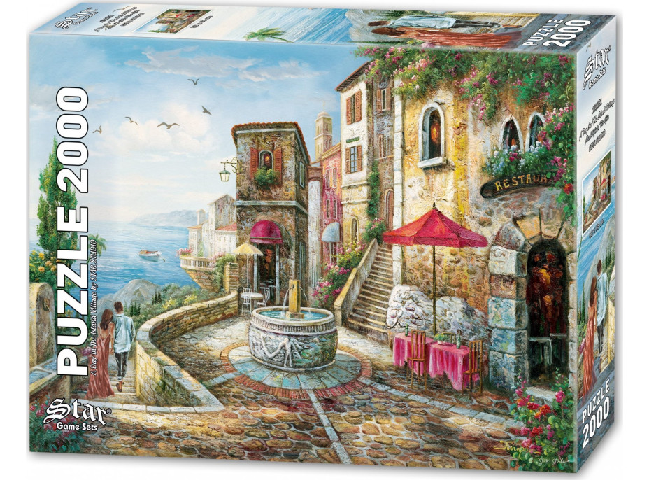STAR Puzzle Den ve vesnici na ostrově 2000 dílků