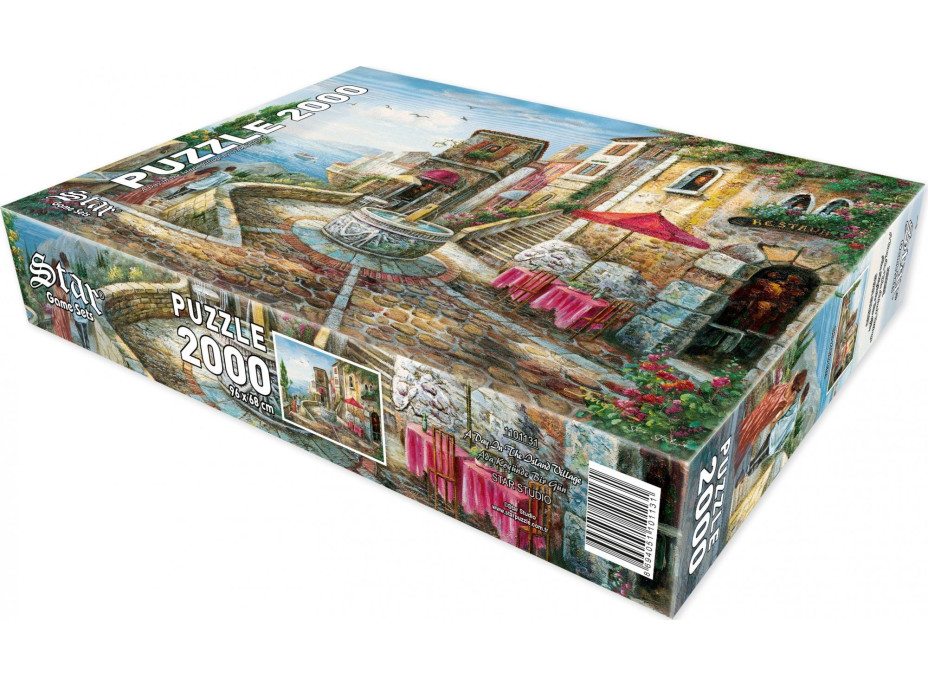 STAR Puzzle Den ve vesnici na ostrově 2000 dílků