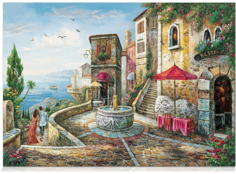 STAR Puzzle Den ve vesnici na ostrově 2000 dílků