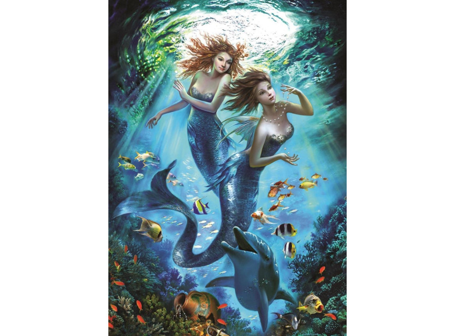 ART PUZZLE Puzzle Mořské panny 500 dílků