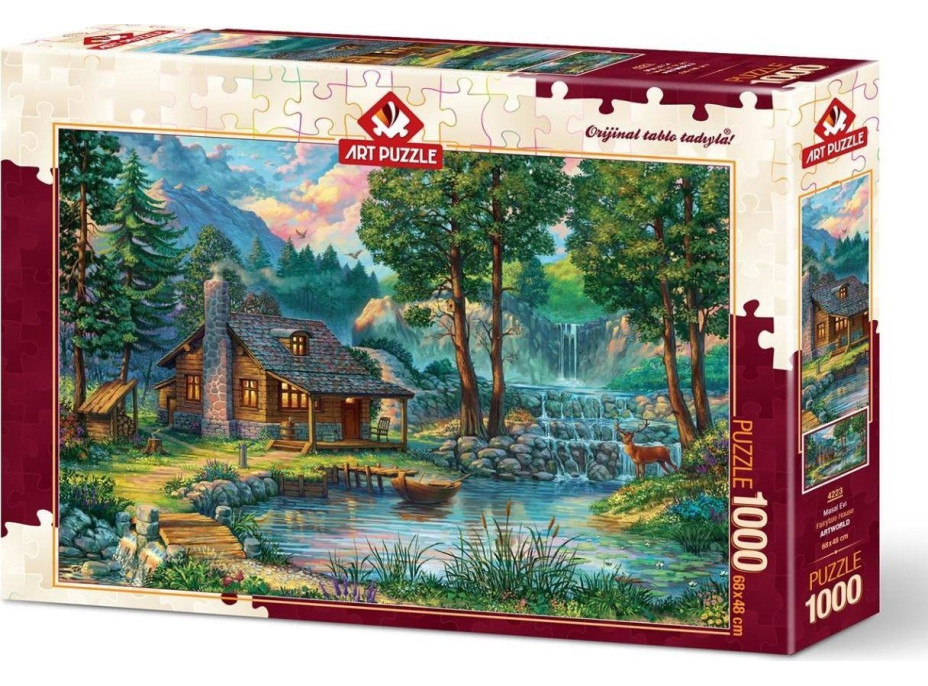 ART PUZZLE Puzzle Pohádkový dům 1000 dílků